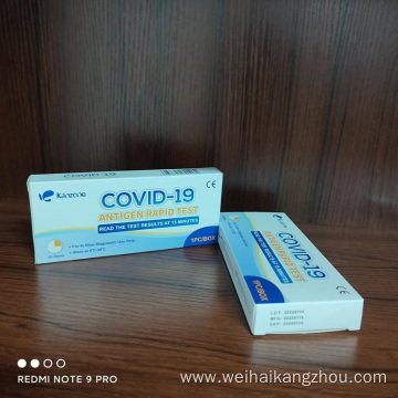 Pre-nasal Test for COVID-19